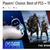 索尼公布PS5玩家最爱游戏 《战神5》《Stray》获奖