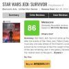 《星球大战绝地：幸存者》媒体评分出炉：MC均分86