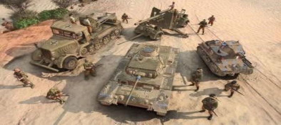 《英雄连3》阵营展示系列第四弹：机械化武器席卷北非